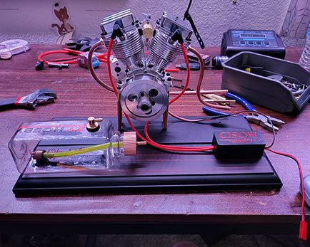 Customer built engine model