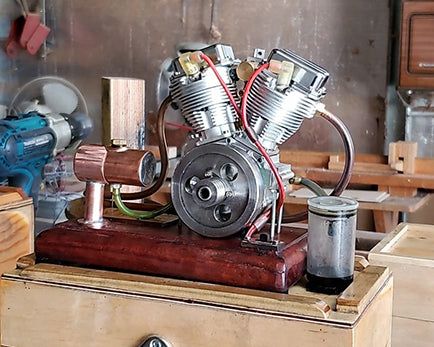 Customer built engine model
